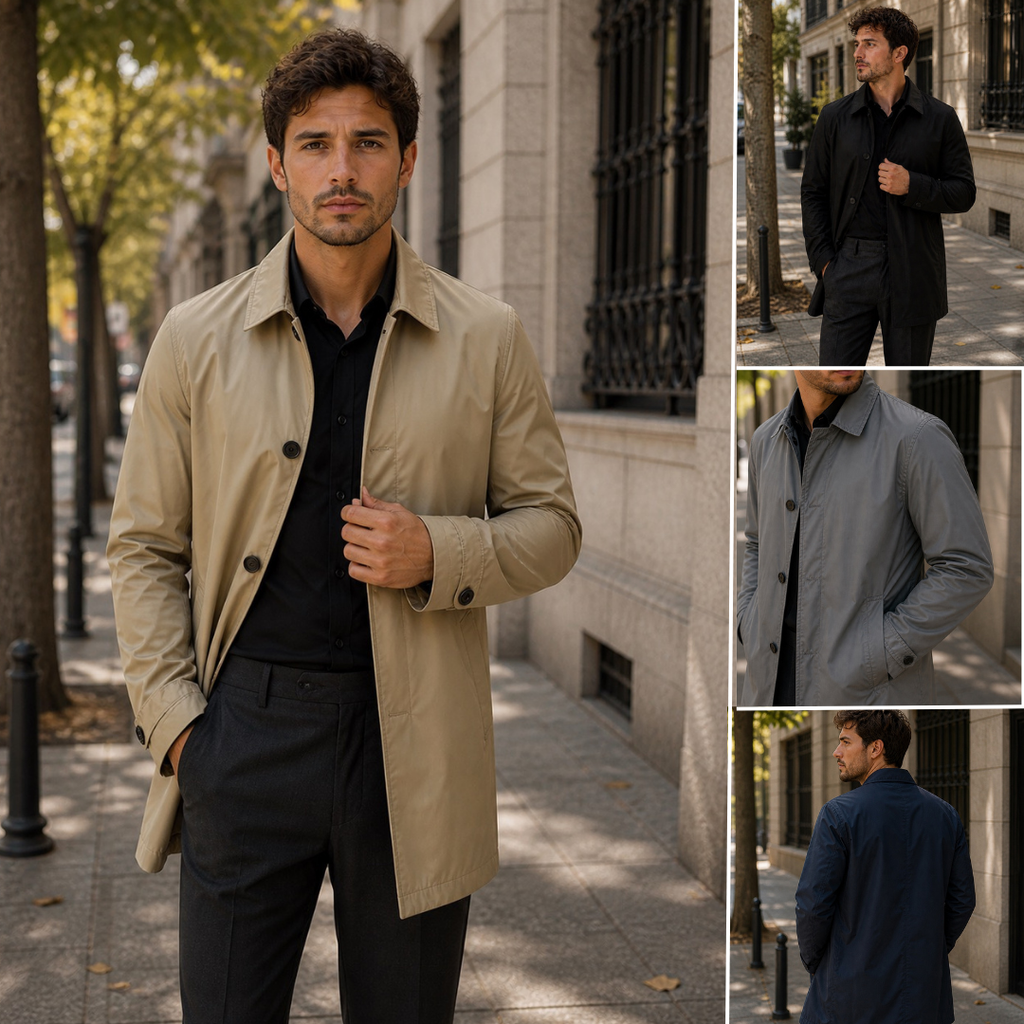 LENNOX™ | Premium Men's Coat with Timeless Elegance