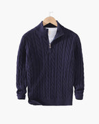NORDHAVN™ | Cable Knit Jumper with Premium Zip