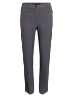 VELINA™ | Elegant Tailored Trousers in Light Grey