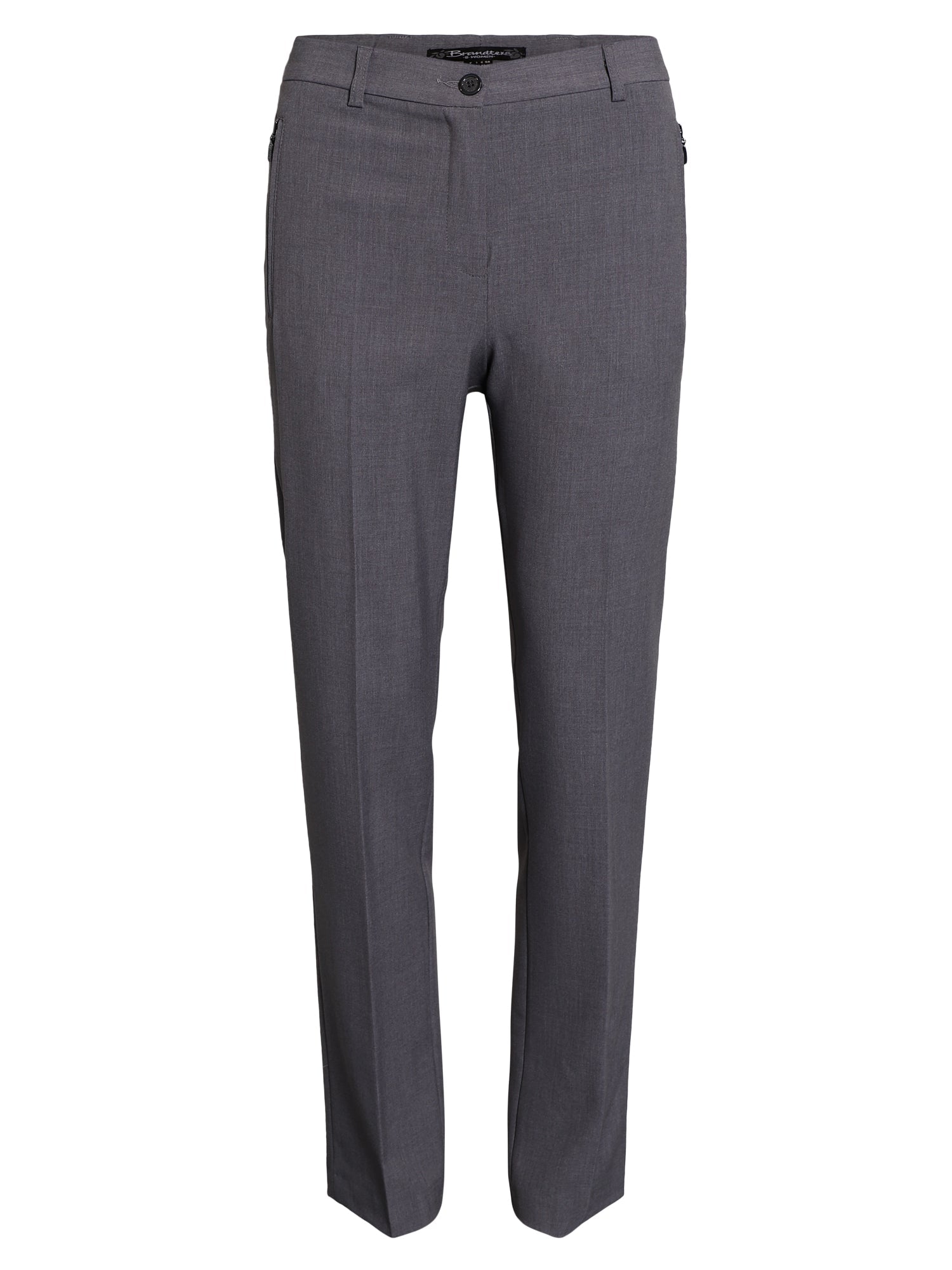 VELINA™ | Elegant Tailored Trousers in Light Grey