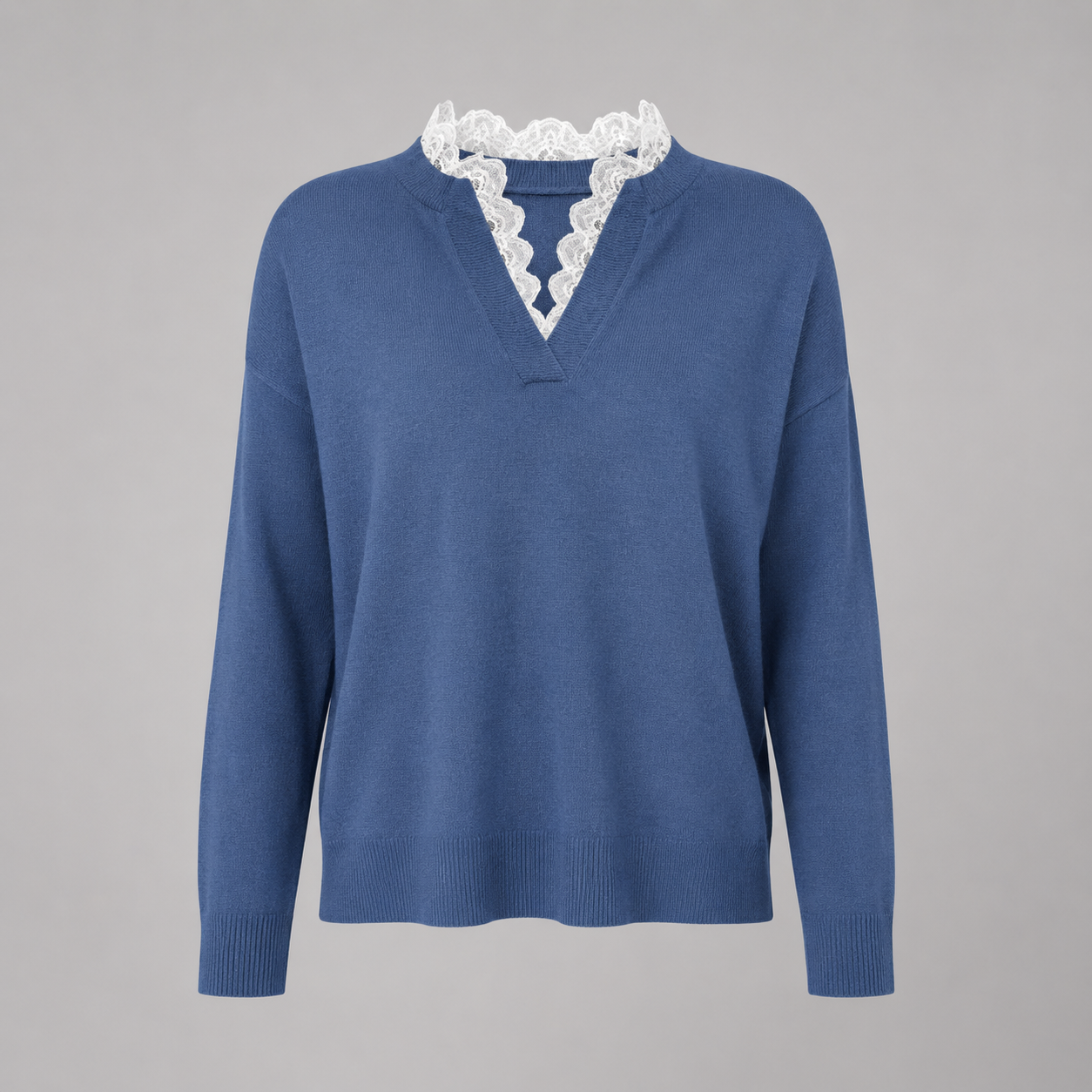 Amara™ Soft Knit V-Neck Sweater