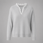 Amara™ Soft Knit V-Neck Sweater
