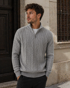 NORDHAVN™ | Cable Knit Jumper with Premium Zip