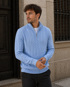 NORDHAVN™ | Cable Knit Jumper with Premium Zip