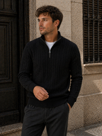 NORDHAVN™ | Cable Knit Jumper with Premium Zip