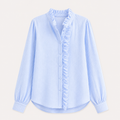 ELARA™ | Feminine Blouse with Elegant Ruffles