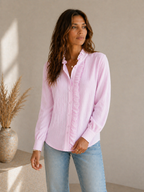 ELARA™ | Feminine Blouse with Elegant Ruffles