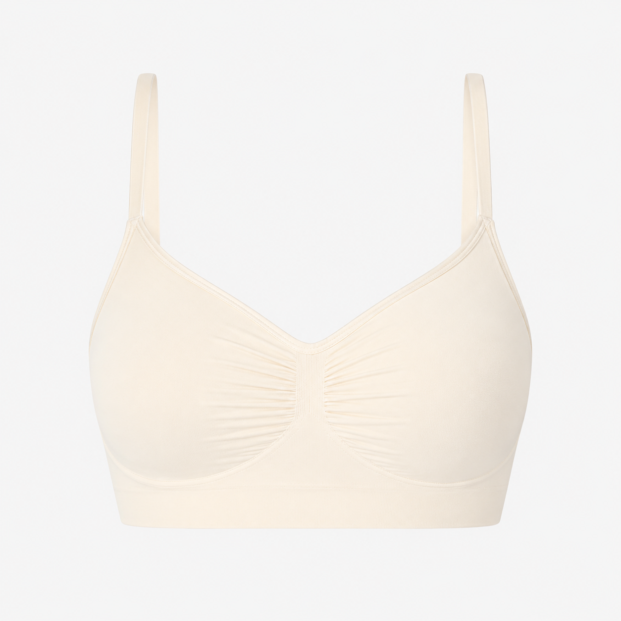VALENTINA™ | SoftEase Wire-Free Bra – Nude