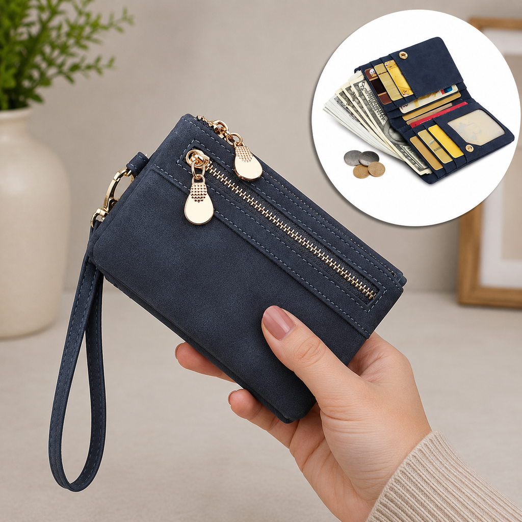 Camille™ | Premium Zip Wallet