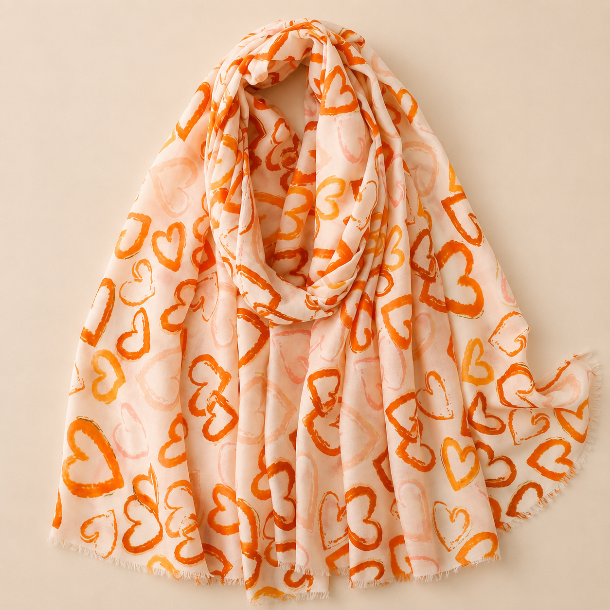 Amora™ Heart Knit Scarf