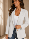 ELORIA™ | Timeless Blazer in Soft Rose