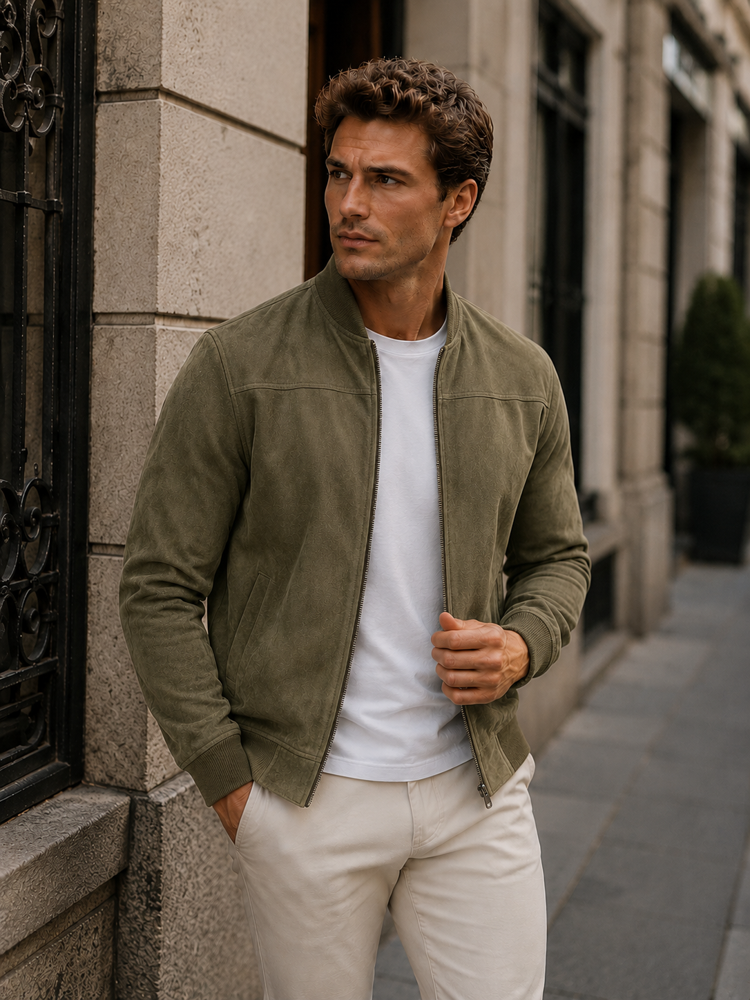 ALRIK™ | Suede-Look Jacket