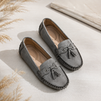 NADIRA™ | Classic Loafers with Tassel Detail