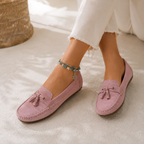 NADIRA™ | Classic Loafers with Tassel Detail
