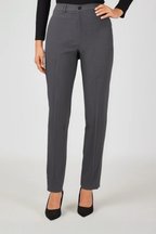 VELINA™ | Elegant Tailored Trousers in Light Grey